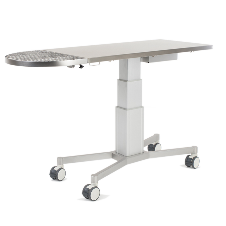 V-Top surgery table is the most ergonomic and functional veterinary surgery table on the market. Clean and modern design. Very stable and rigid construction.